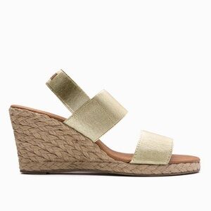 Tommy Bahama Andre Assous Allison Elastic Womens Wedge Sandals Strappy Sz 9